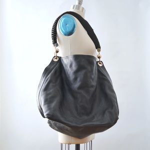 Marni large leather shoulder bag